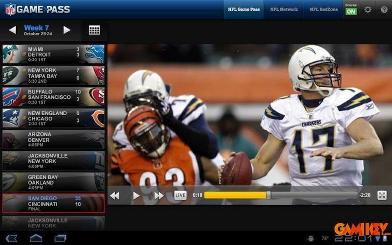 NFL Gamepass 