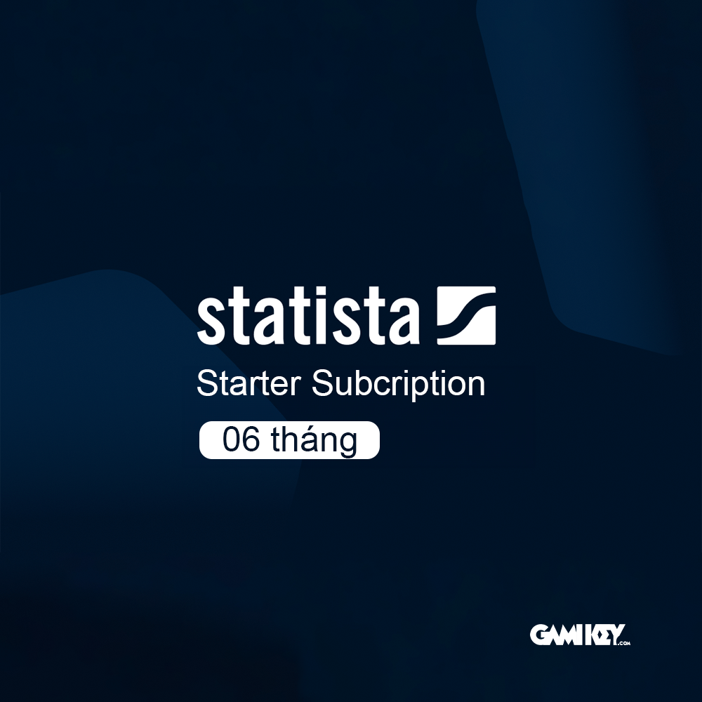 Tài khoản Statista Starter 6 tháng