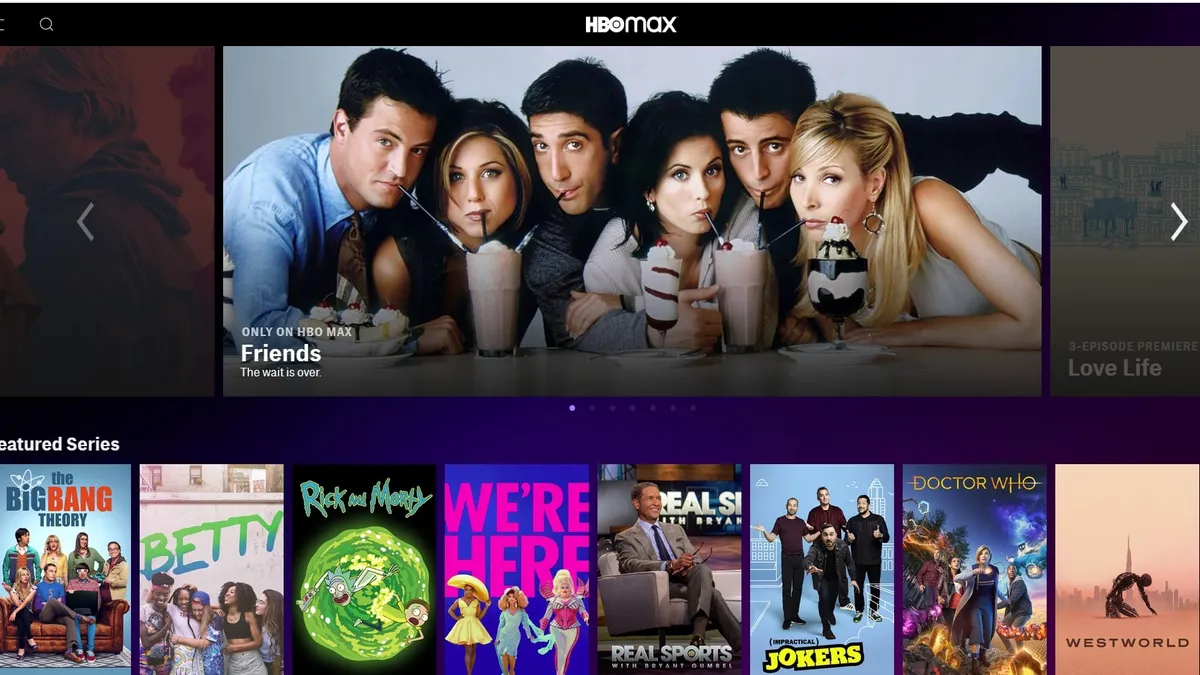 HBO Max cung cấp một thư viện khổng lồ phim