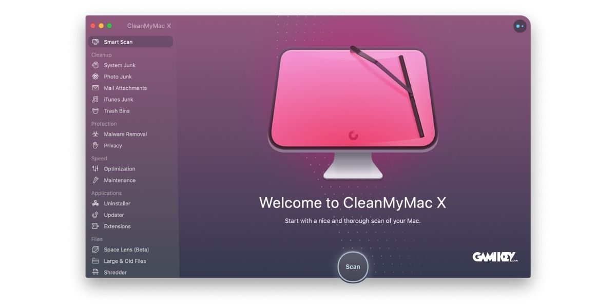 Bắt đầu với CleanMyMac X
