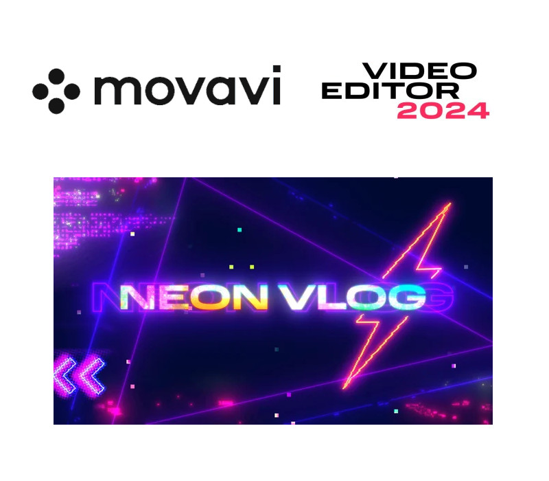 CD Key Movavi Video Editor 2024 — Gói Neon Vlog Pack DLC Steam